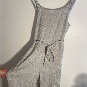 Striped Jumpsuit